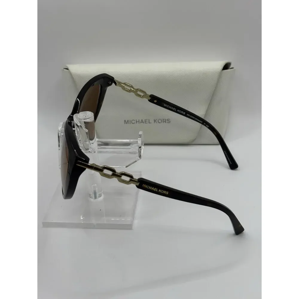 Michael Kors MK2009 Sunglasses Tortoise Brown Lens Women 58mm
